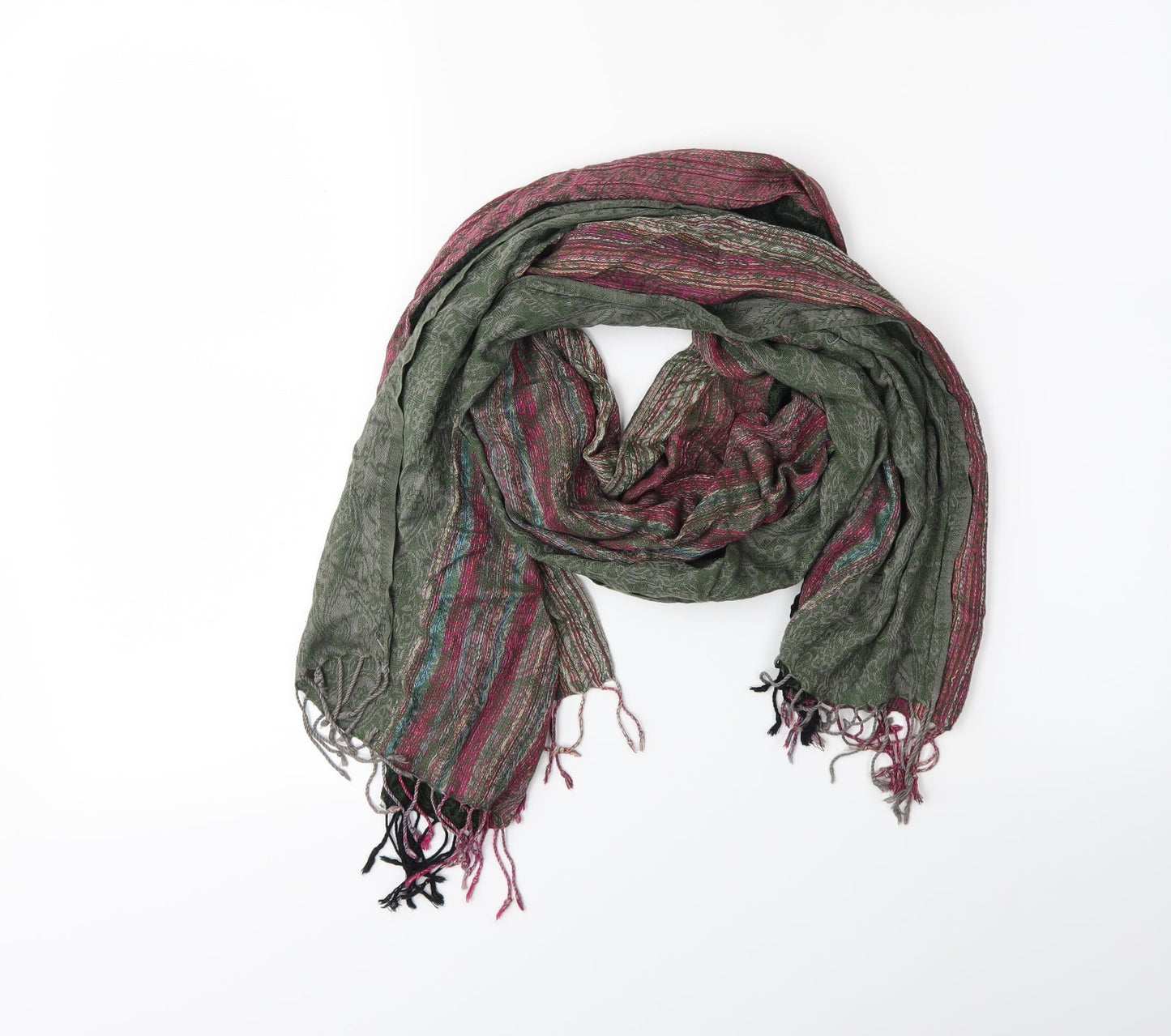 Preworn Womens Purple Scarf