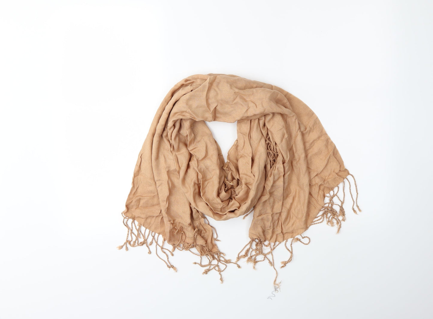 Preworn Womens Beige Scarf