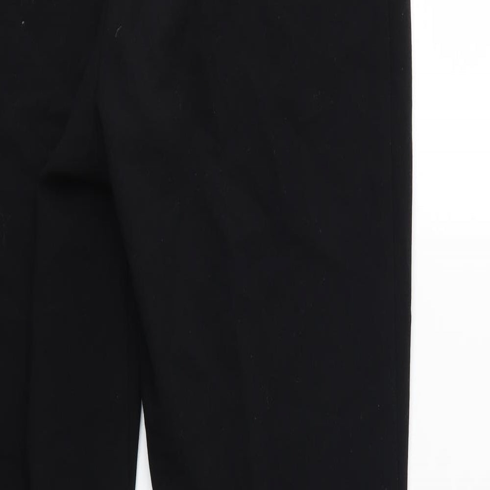 Marks and Spencer Womens Black Trousers Size 10 L30 in