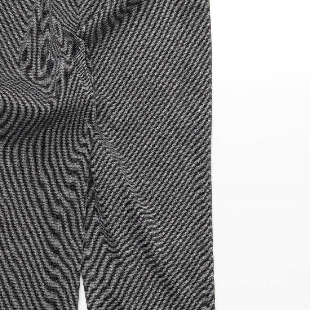 Bonmarché Womens Grey Trousers Size 10 L28 in