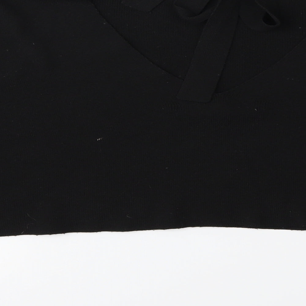 Primark Womens Black Pullover Jumper Size S
