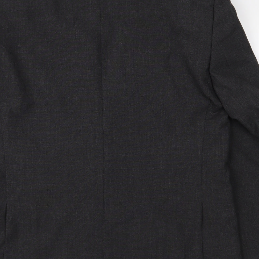 Scott International Mens Grey Jacket Suit Jacket Size 38