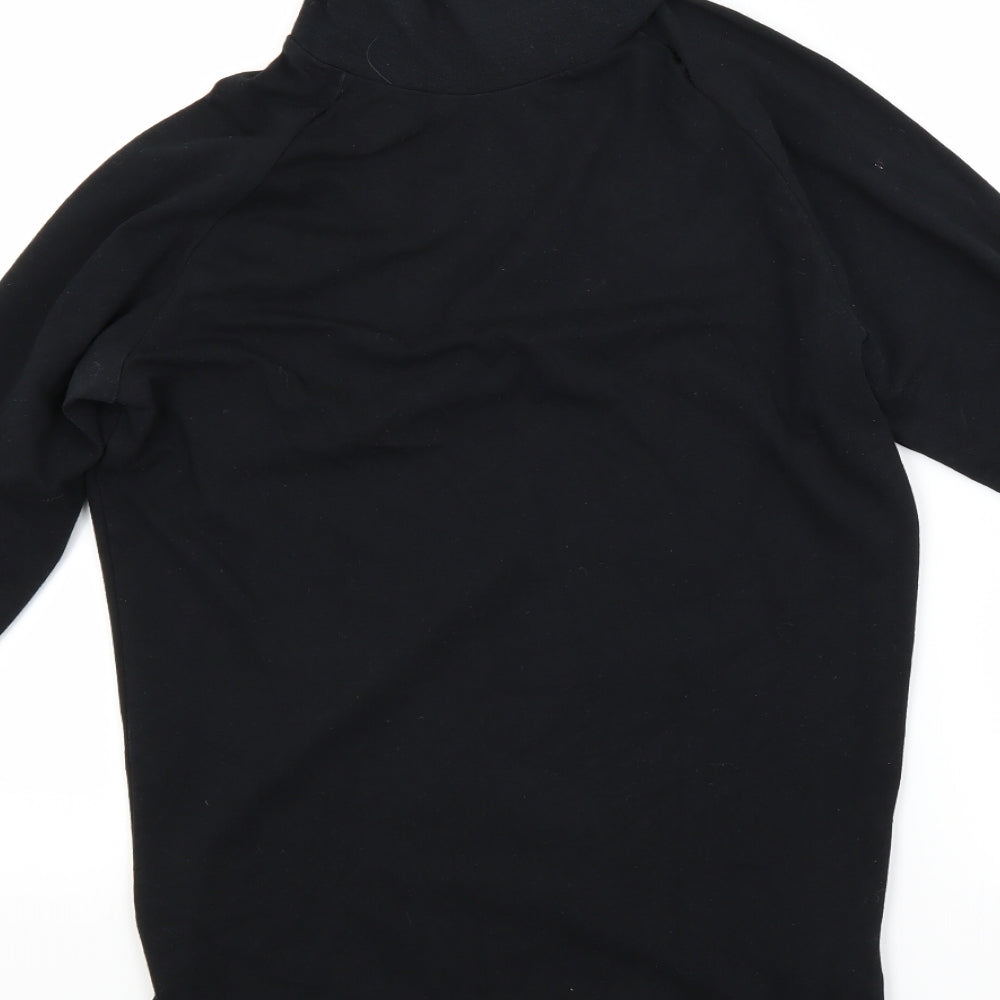 Slazenger Womens Black Pullover Sweatshirt Size L