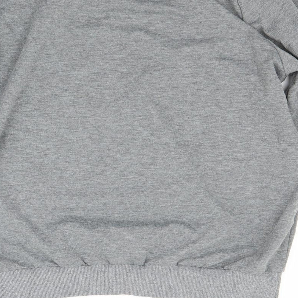 Preworn Womens Grey Pullover Sweatshirt Size L