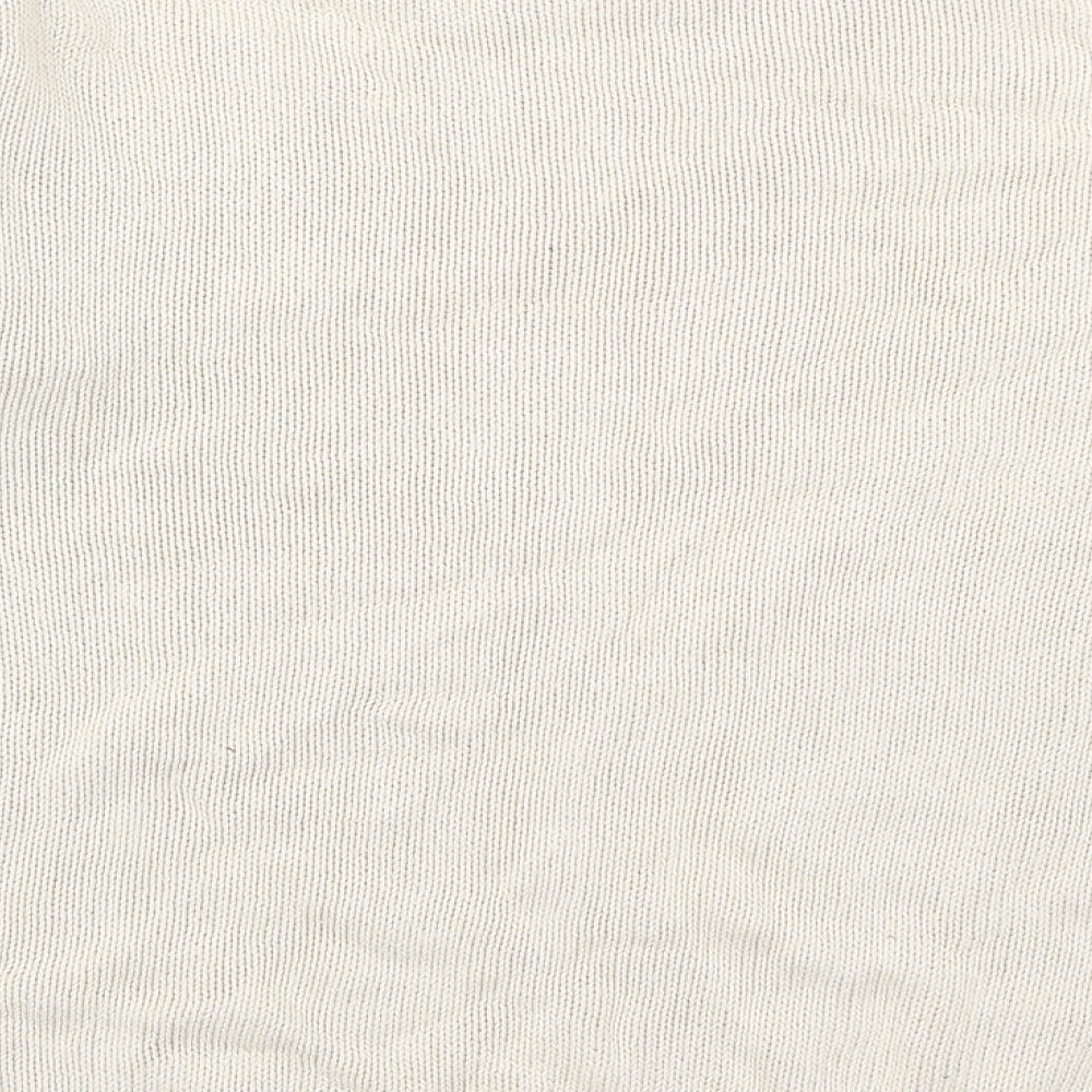 EWM Womens Beige Pullover Jumper Size 14