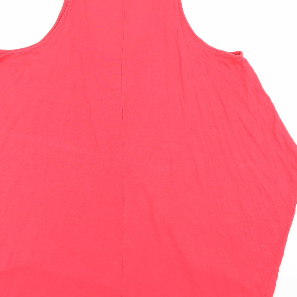 Topshop Womens Pink A-Line Size 12