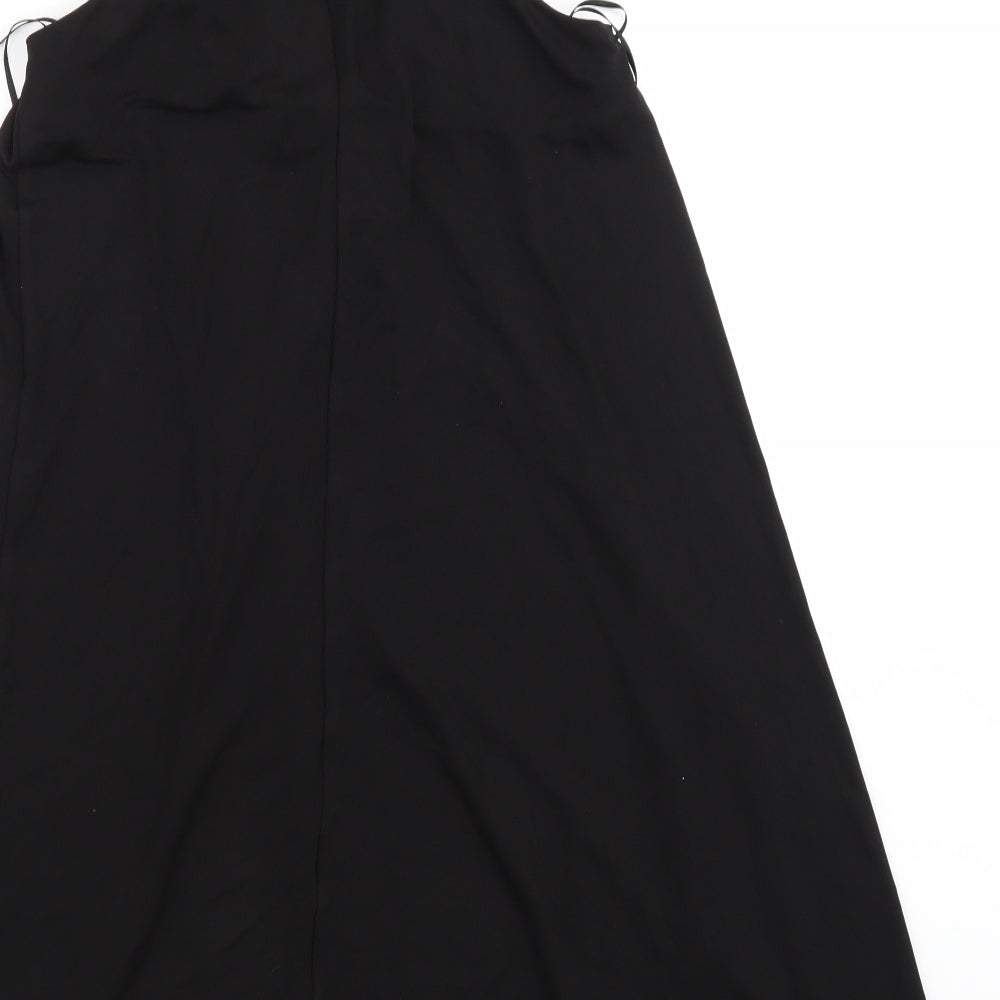 Mango Womens Black A-Line Size XS