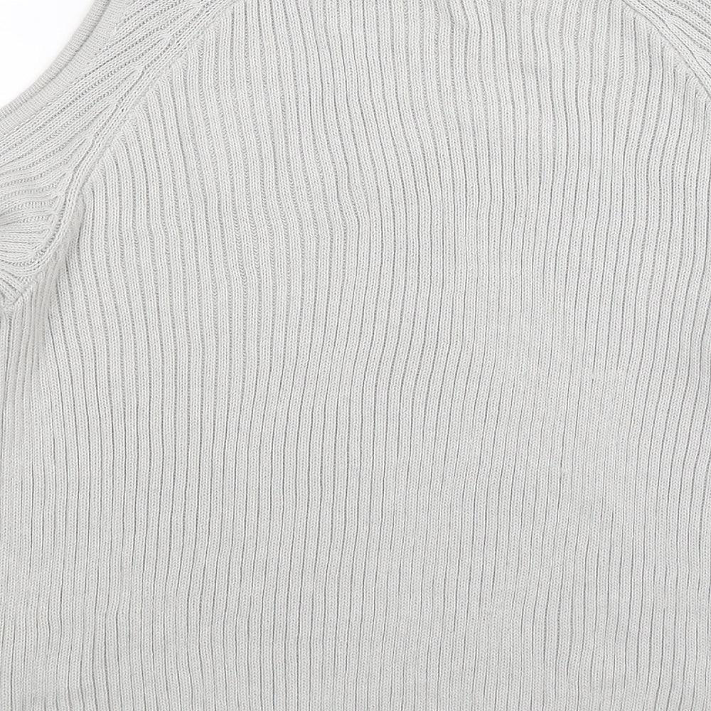 Divided Womens Grey Knit Pullover Jumper Size XS