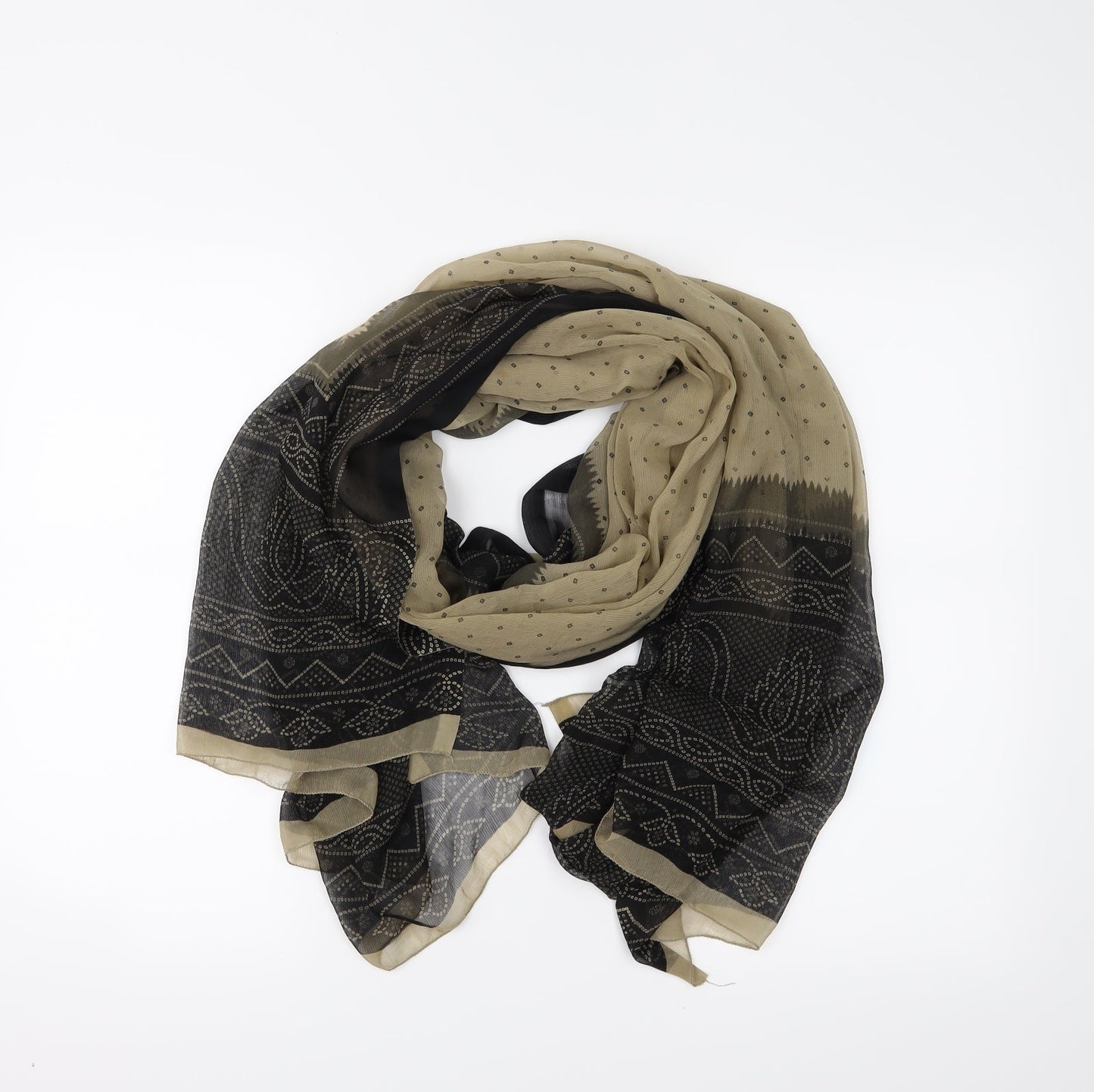 Preworn Womens Beige Scarf