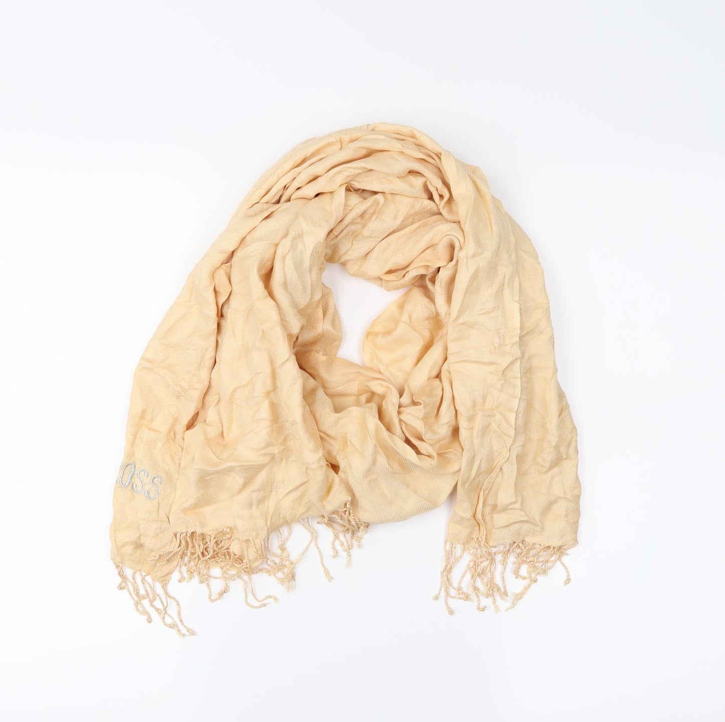 Preworn Womens Yellow Scarf