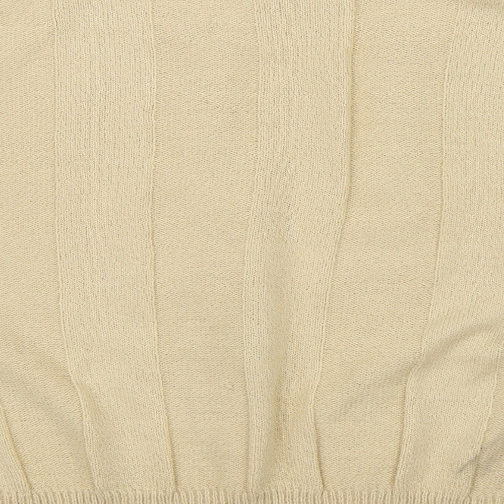 Compliments Womens Beige Pullover Jumper Size M