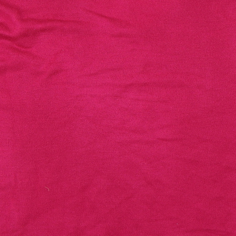Le Bon Marché Womens Pink Pullover Jumper Size 16