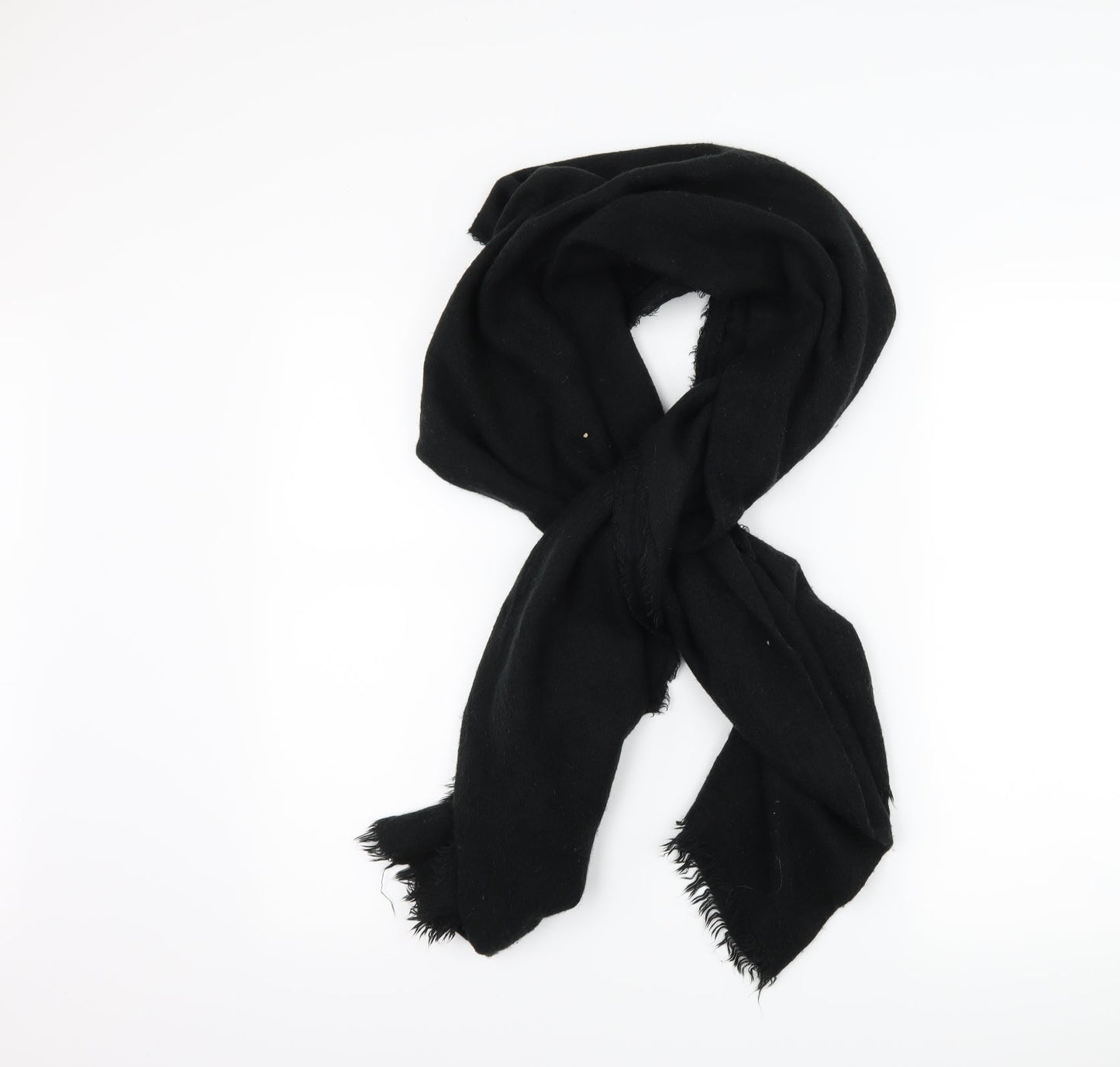 Preworn Womens Black Scarf