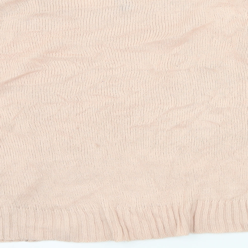 H&M Womens Pink Pullover Jumper Size M