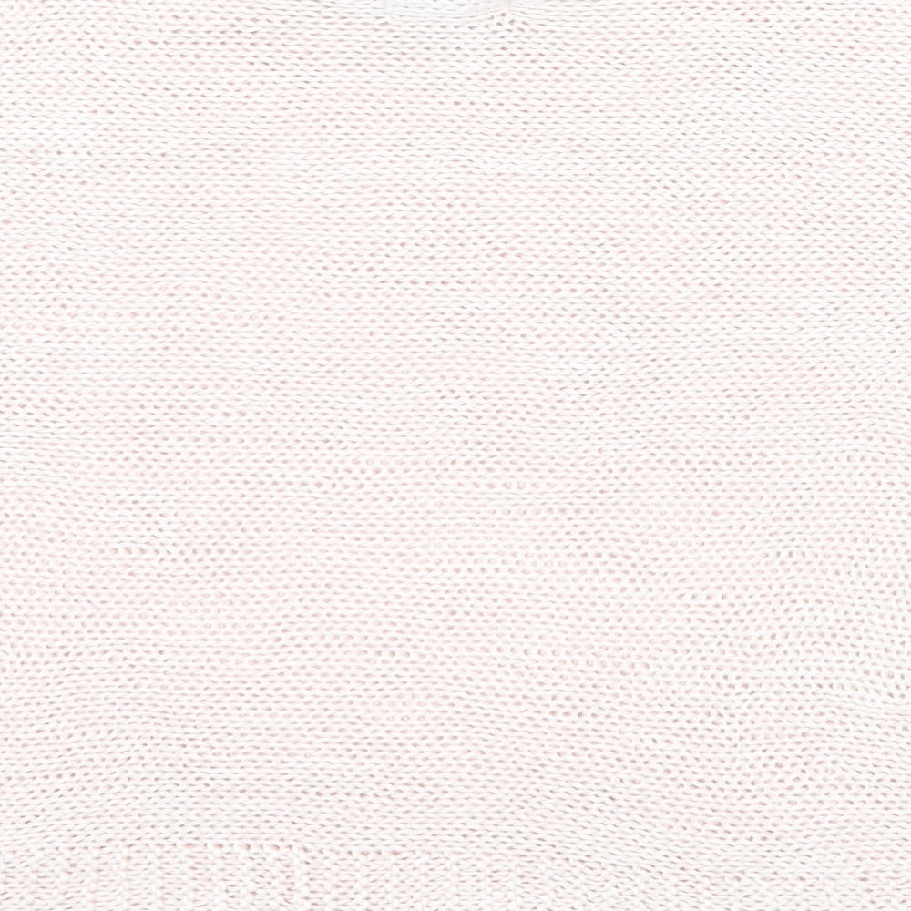 Carina Ricci Womens Pink Basic T-Shirt Size S