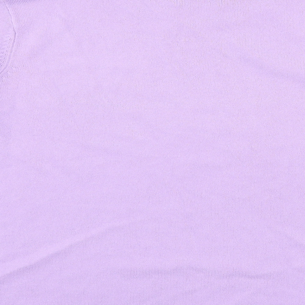 Bonmarché Womens Purple Pullover Jumper Size L