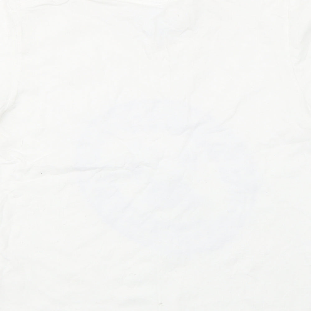 Gildan Boys White Basic T-Shirt Size 7-8 Years