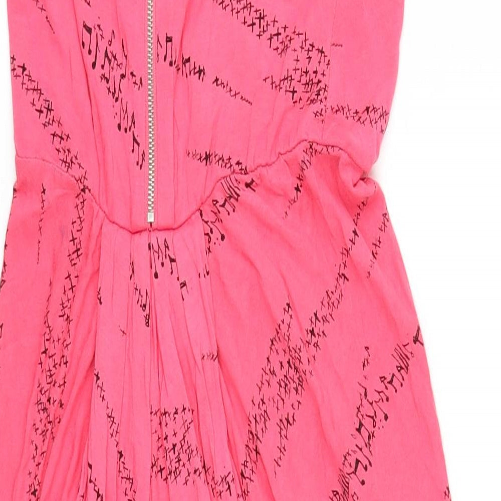 Gio Gio Womens Pink Pencil Dress Size XS