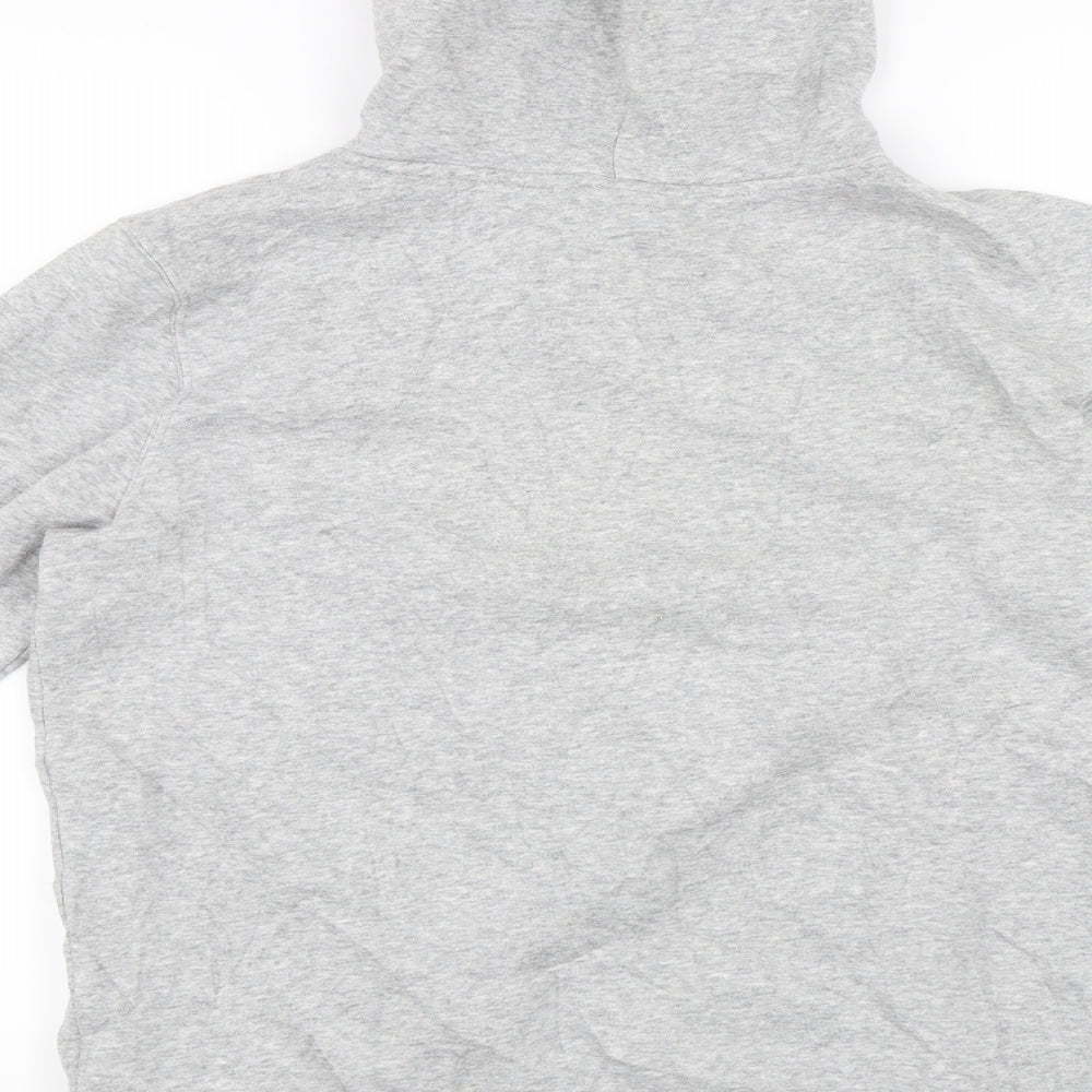 H&M Womens Grey Pullover Hoodie Size XS