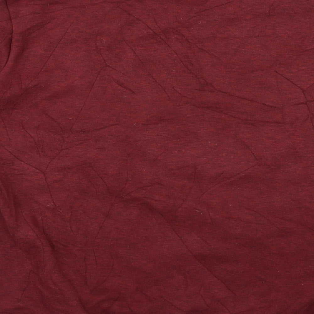 Empolham Mens Red Pullover Sweatshirt Size L