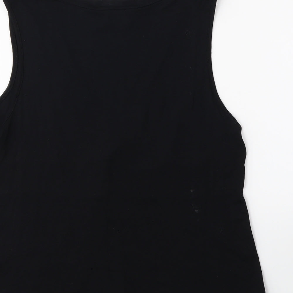 Sasha Womens Black Basic Tank Size 12