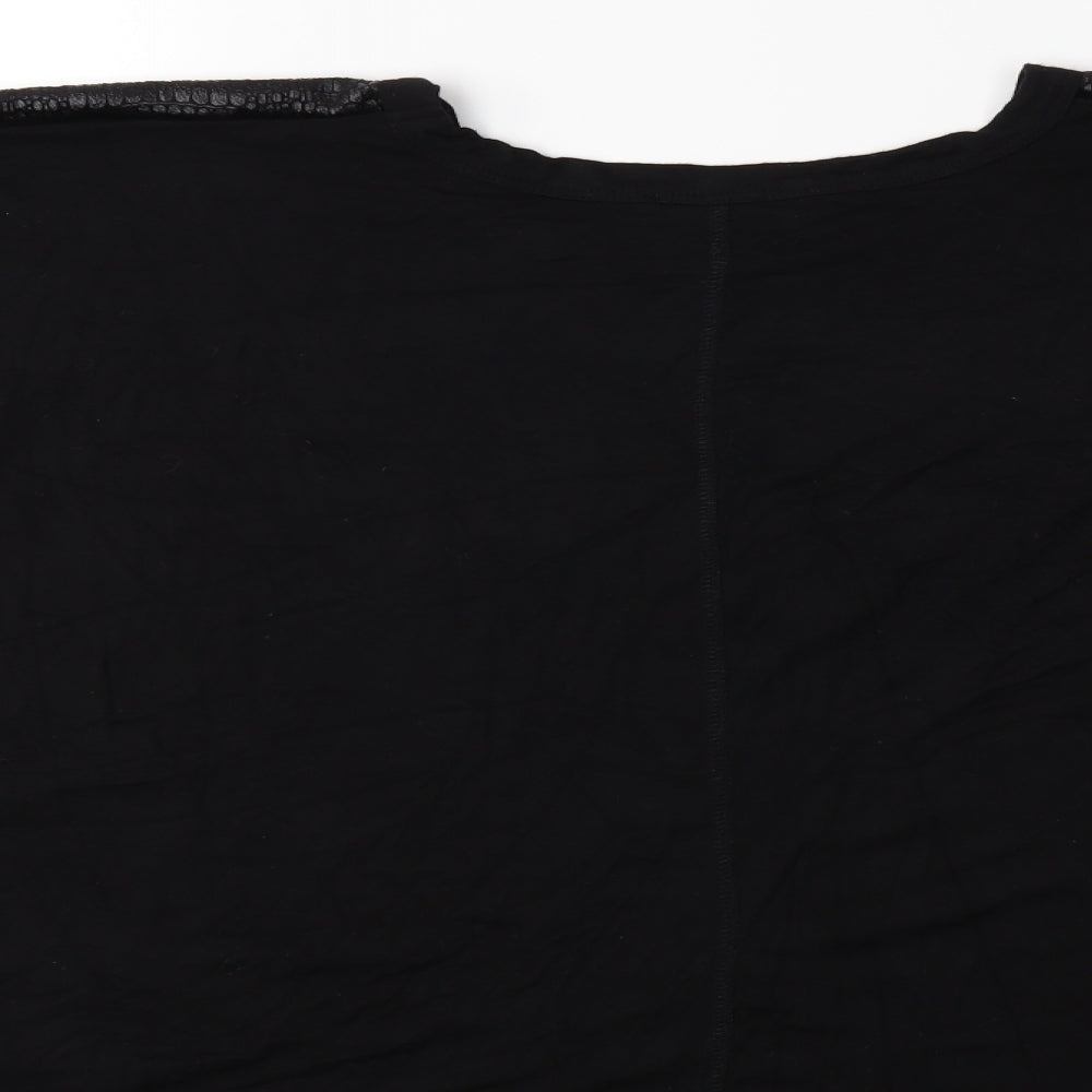 Karen Kane Womens Black Basic Blouse Size S
