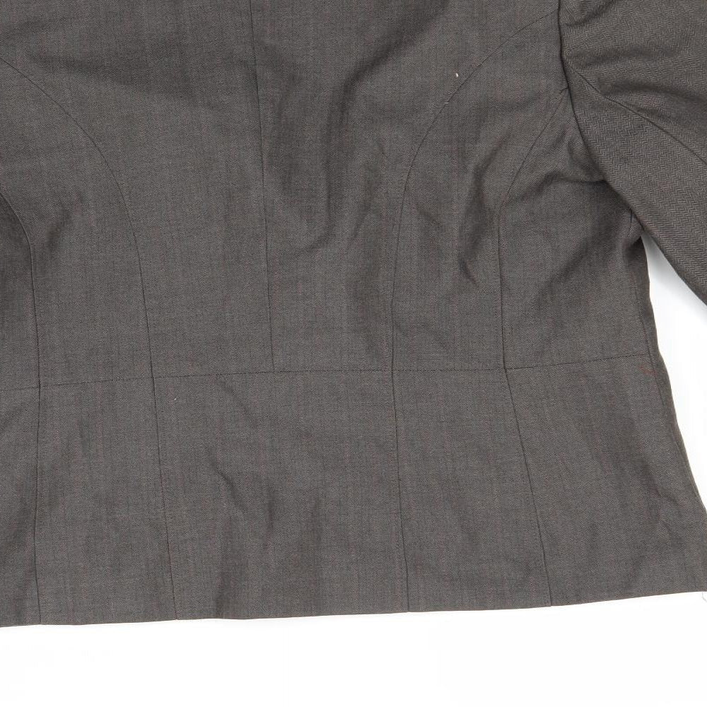 NEXT Womens Brown Jacket Blazer Size M