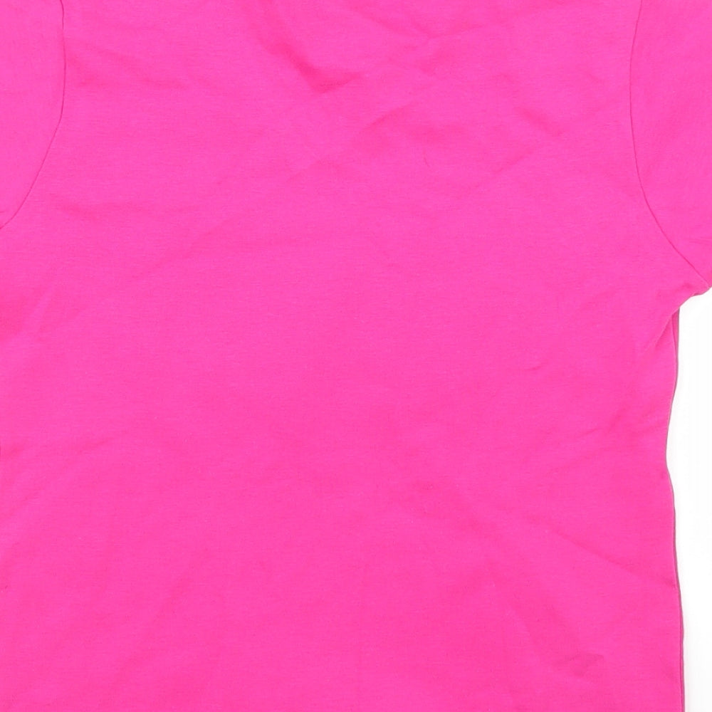 Skinni tee Womens Pink Basic T-Shirt Size 8