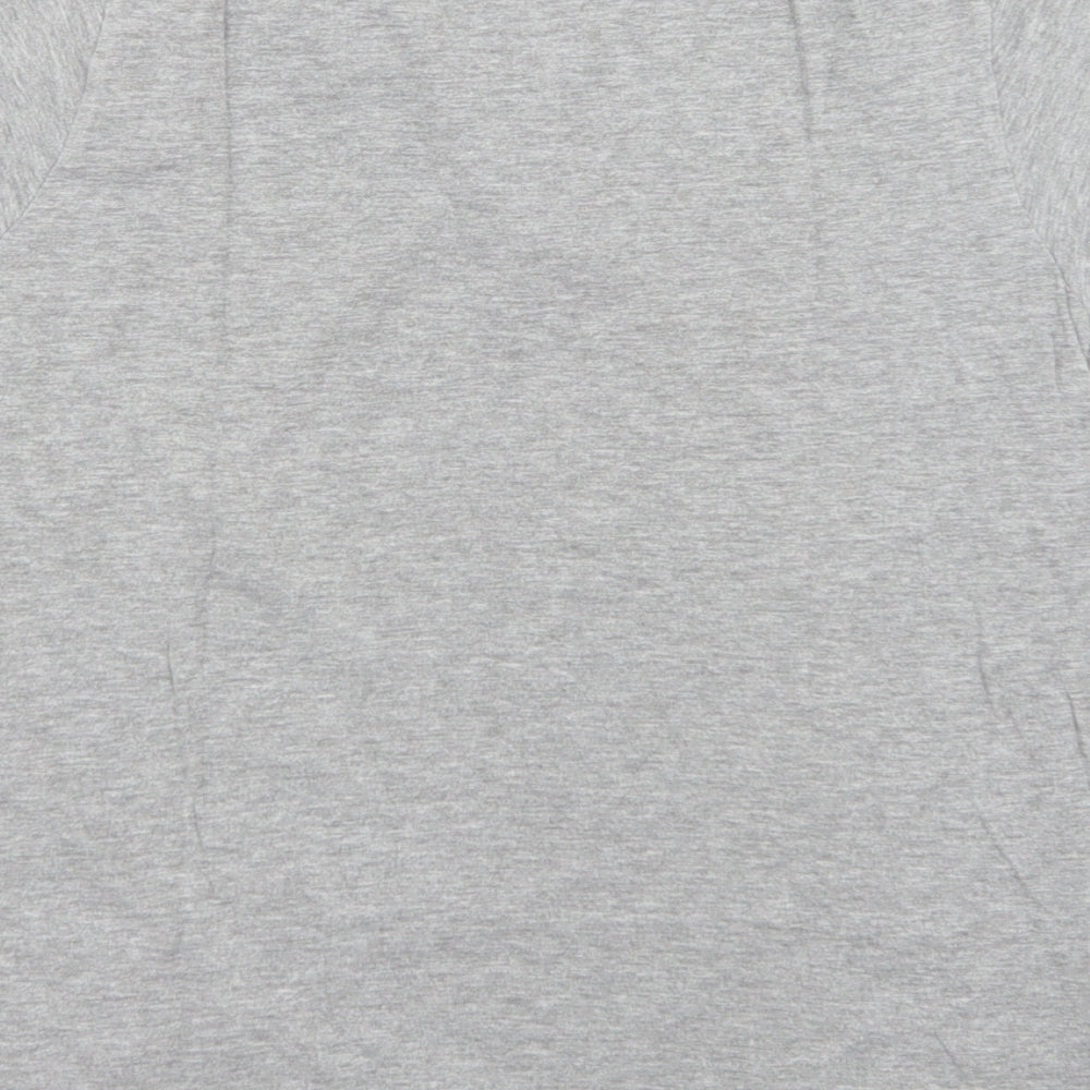 Womans Secret Womens Grey Basic T-Shirt Size 10