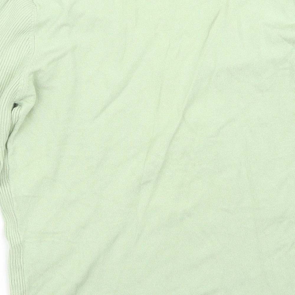 Marks and Spencer Womens Green Pullover Jumper Size 12