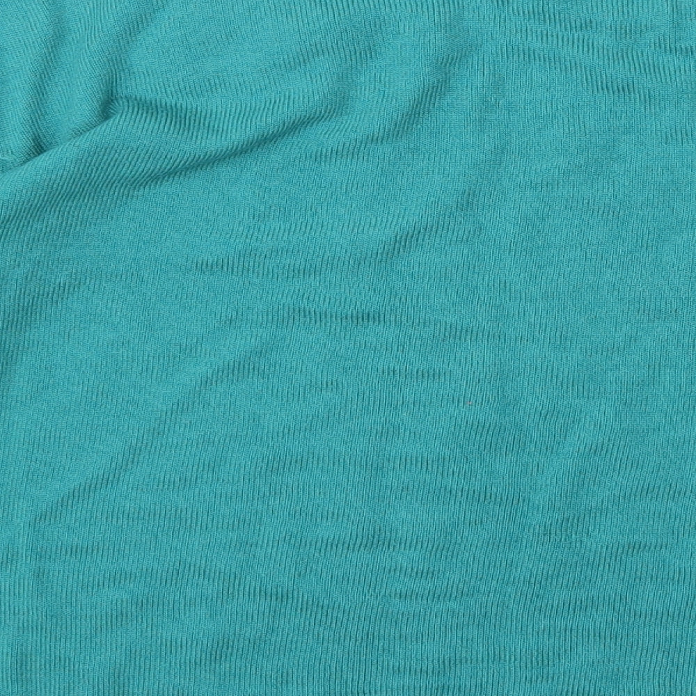 Reflect Womens Green Knit Pullover Jumper Size L