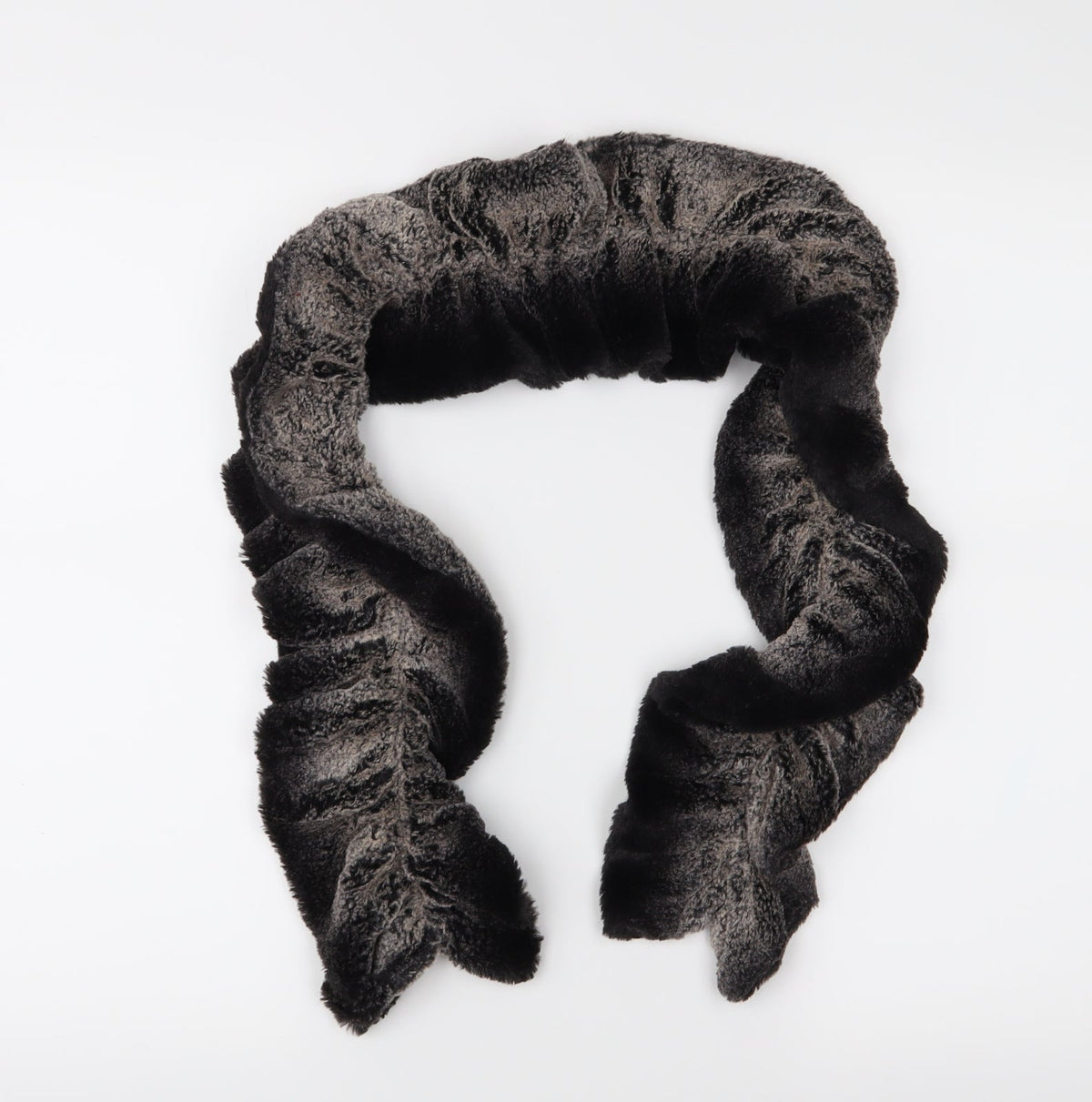 Front view of Prew women’s brown scarf