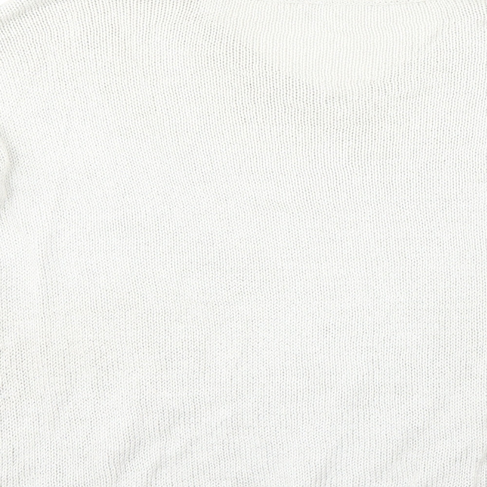 Preworn Womens Beige Pullover Jumper Size S