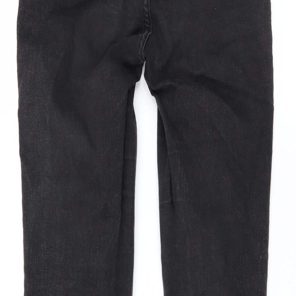 H&M Womens Black Skinny Jeans Size 8 L30 in
