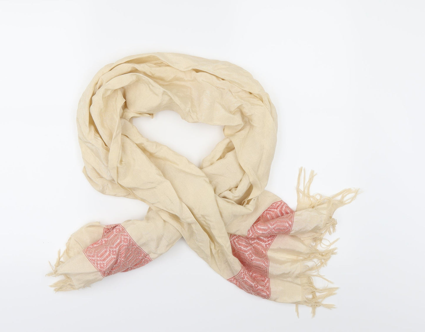 Preworn Womens Beige Scarf