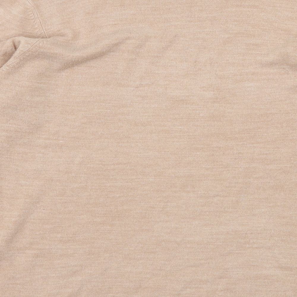 F&F Womens Pink Knit Pullover Jumper Size 12