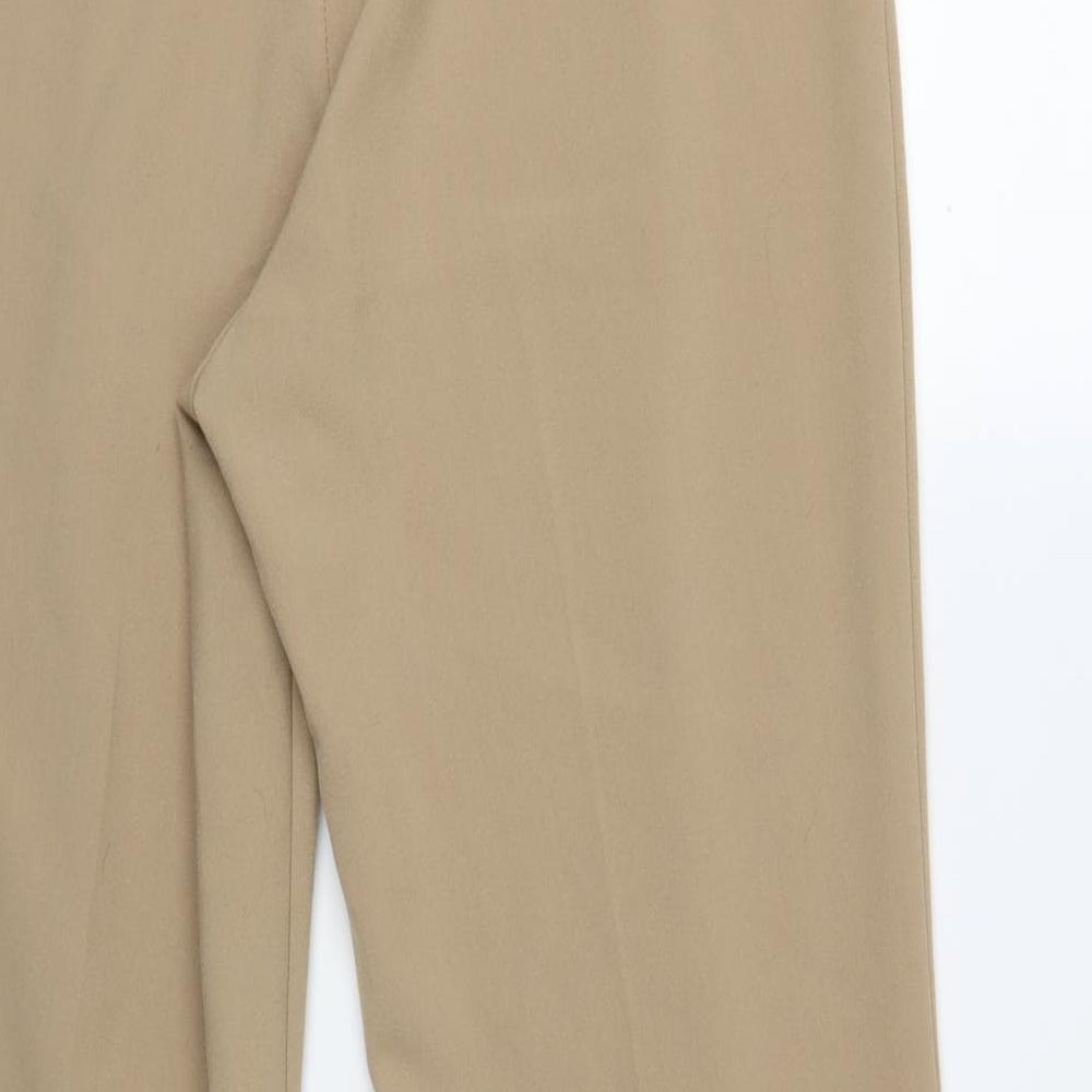 Classics Womens Beige Trousers Size 12 L29 in