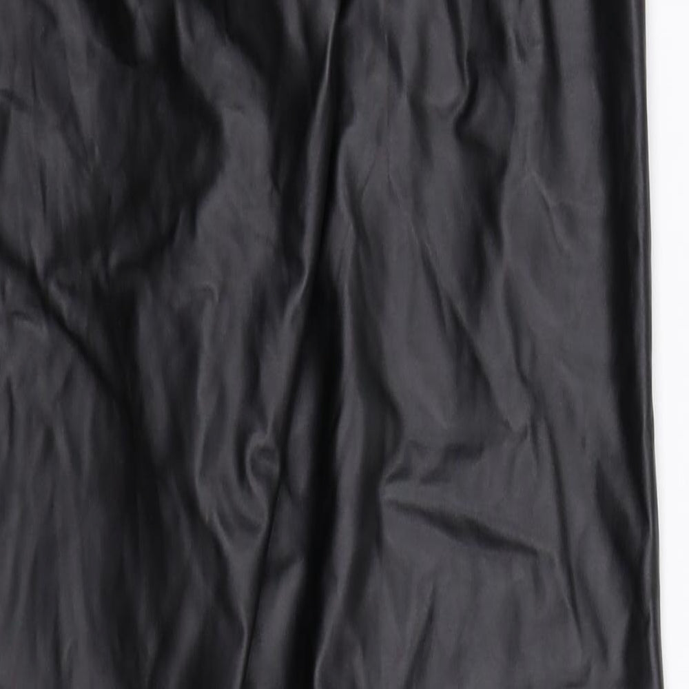 Preworn Womens Black Jegging Leggings Size 10 L30 in
