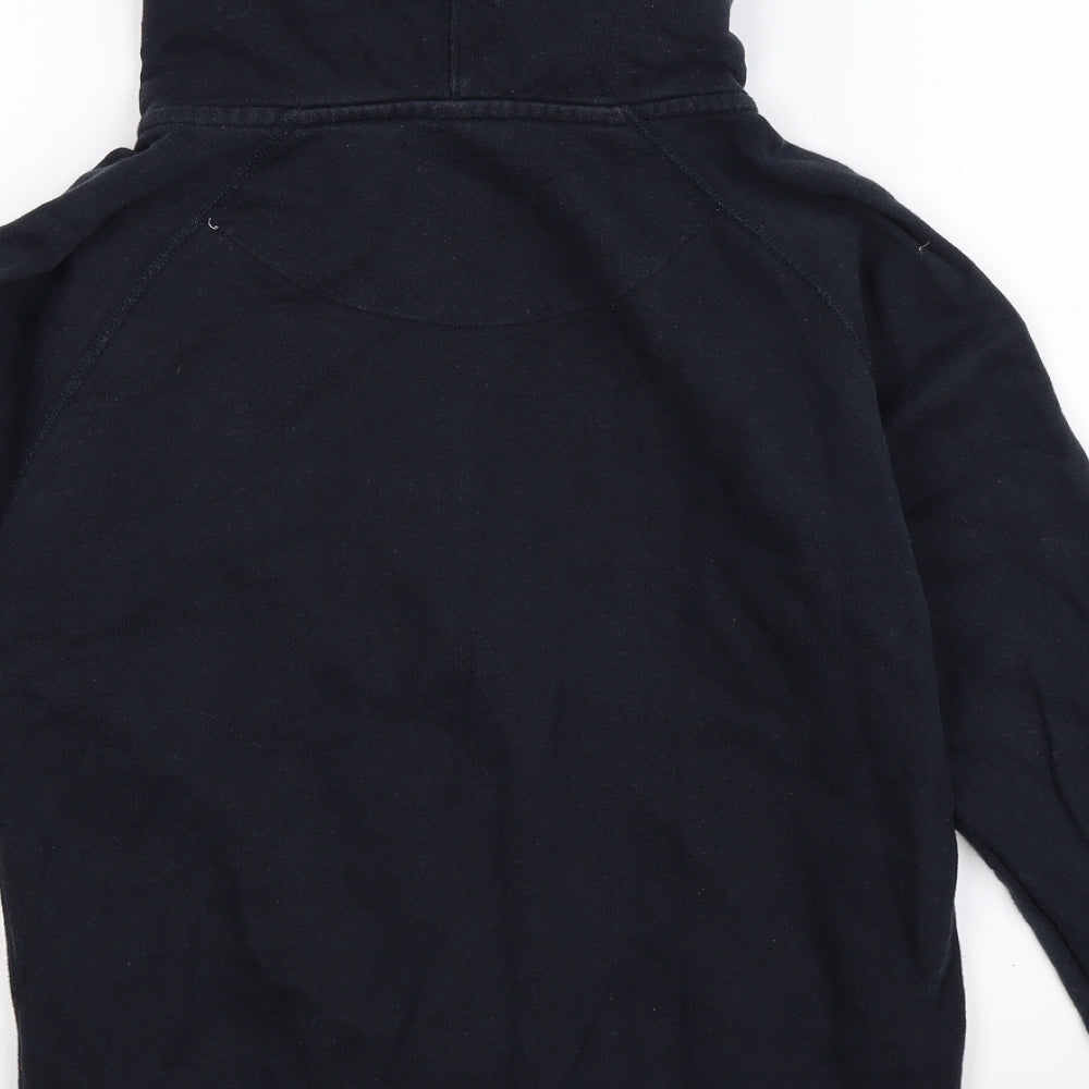 Preworn Boys Blue Full Zip Hoodie Size M