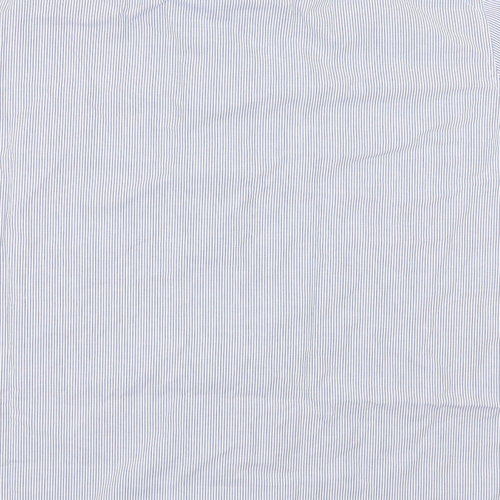 Preworn Mens Blue Dress Shirt Size 42