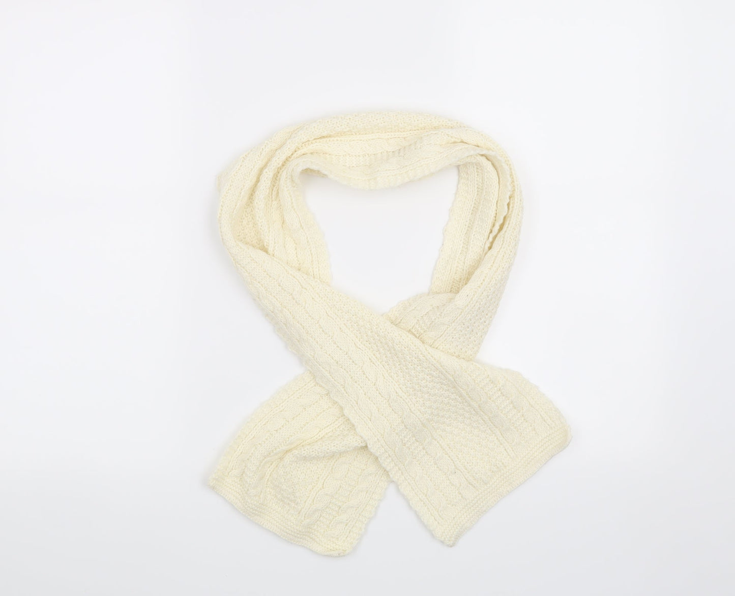 Preworn Womens Beige Scarf