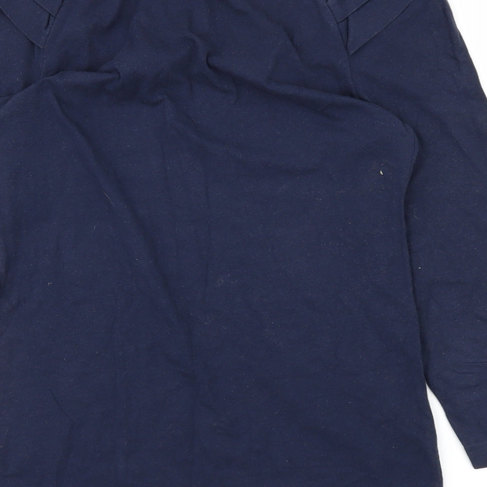 H&M Womens Blue Basic T-Shirt Size S