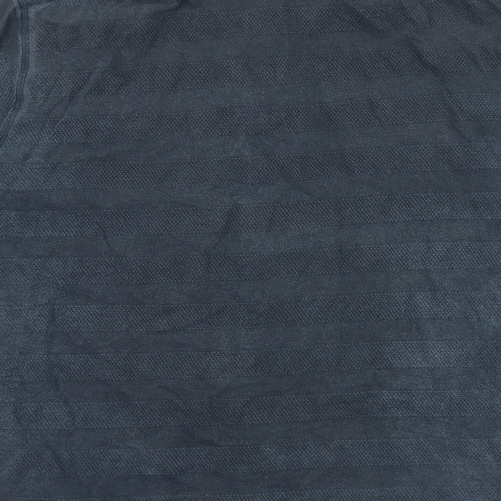 TU Mens Blue Polo Size L