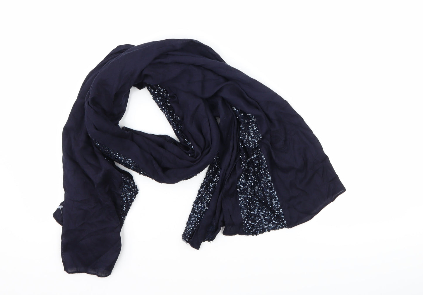 Preworn Womens Blue Scarf