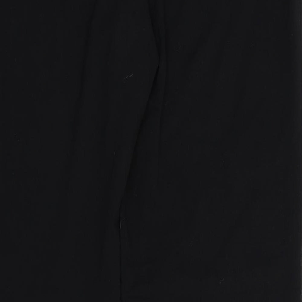 Marks and Spencer Womens Black Trousers Size 12 L30 in