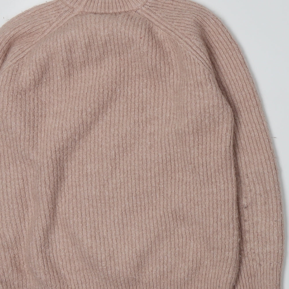 Primark Womens Pink Knit Pullover Jumper Size 6