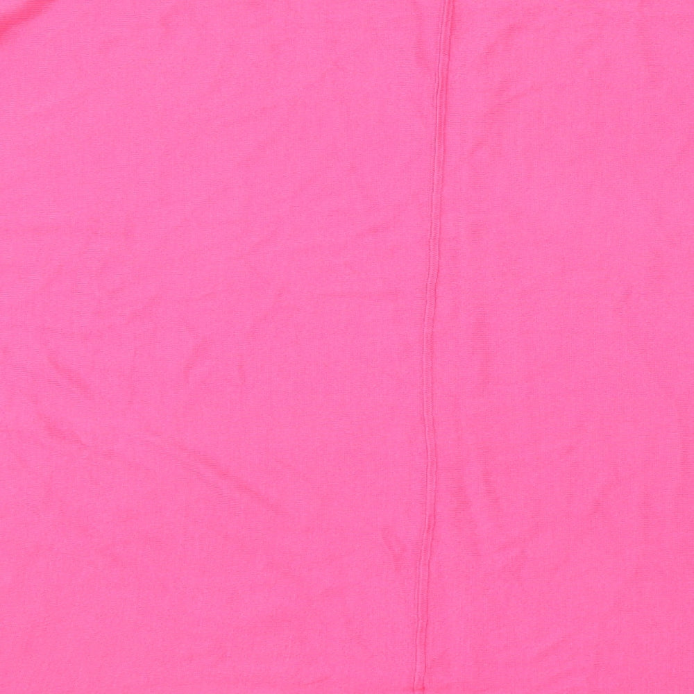 H&M Womens Pink Knit Pullover Jumper Size M