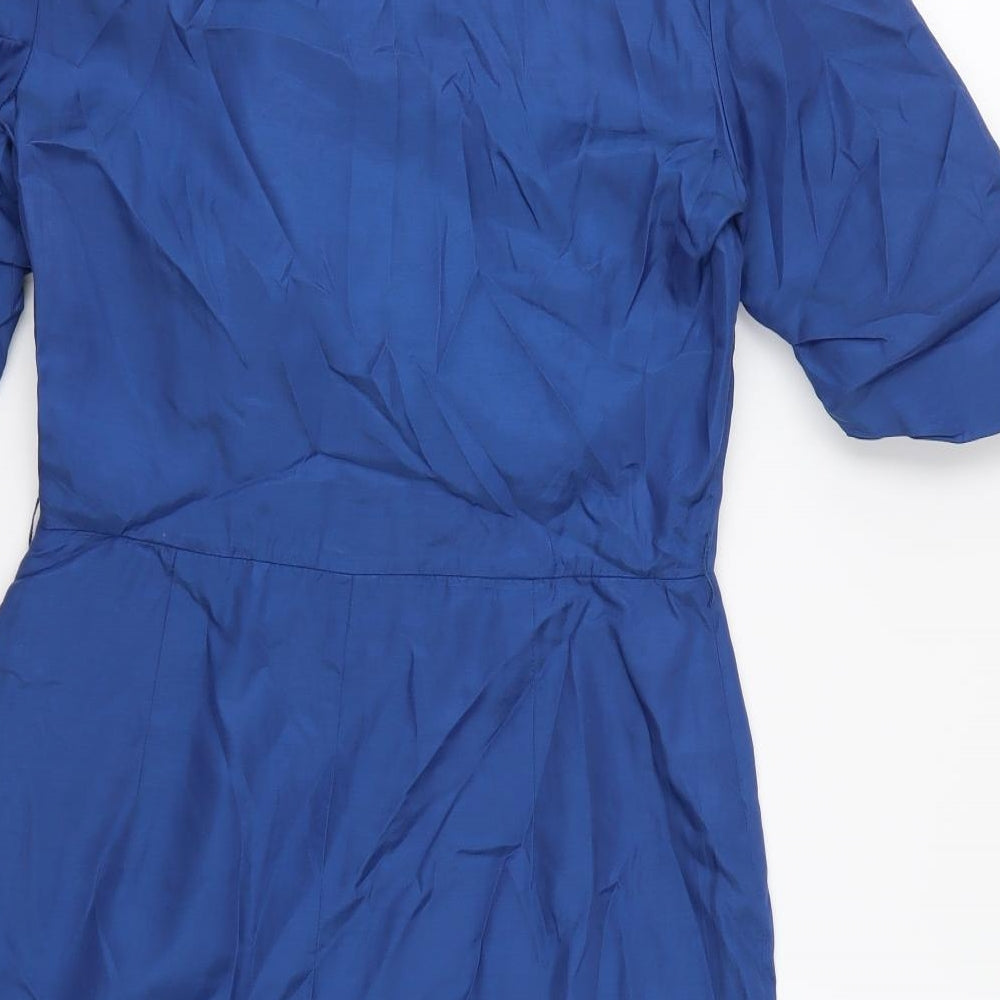 Ali Ro Womens Blue A-Line Size 6