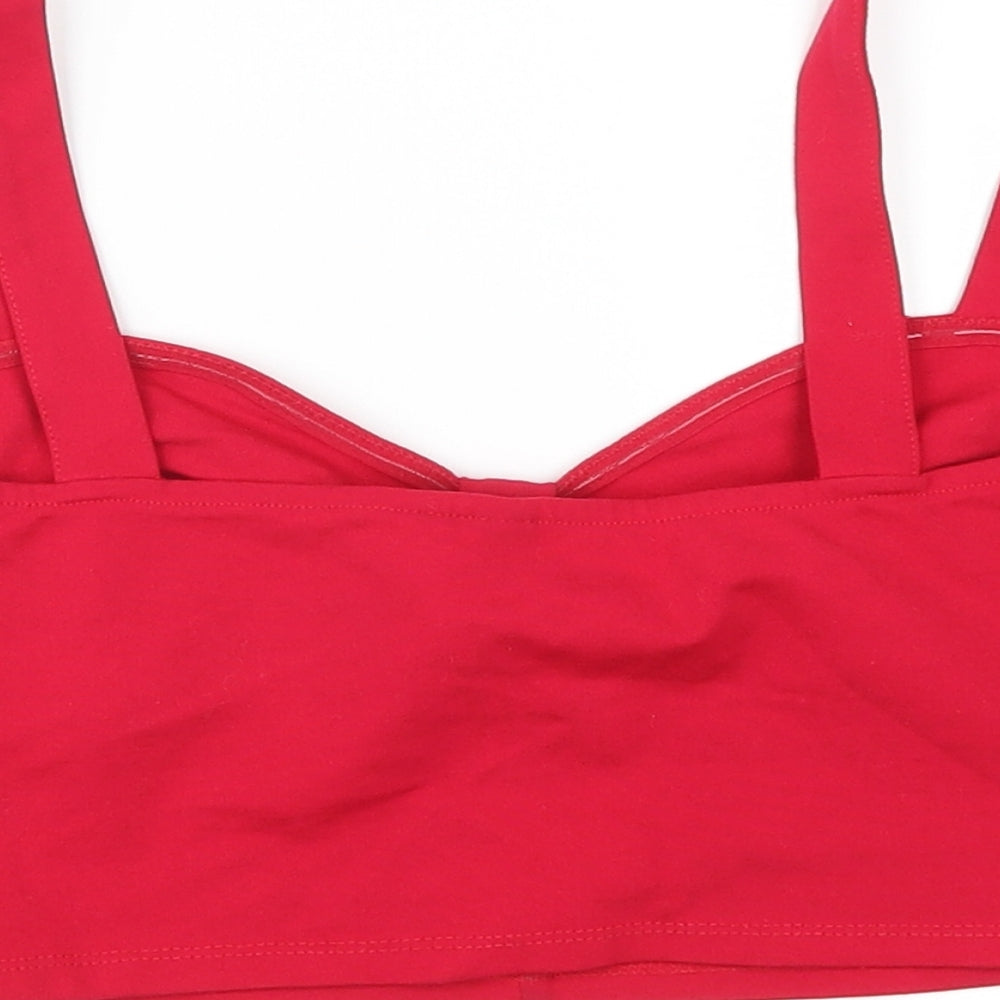 H&M Womens Pink Cropped Tank Size S