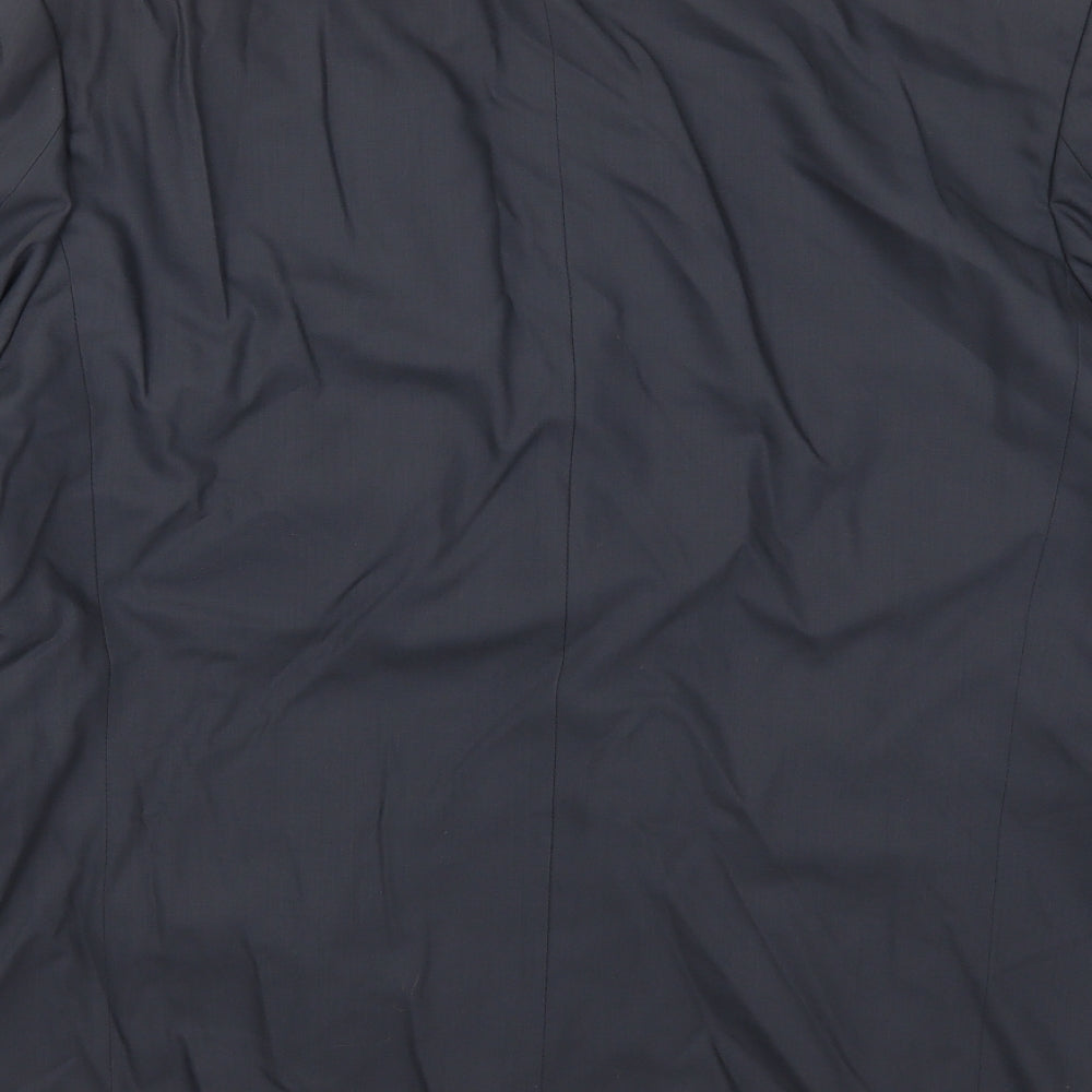 Benvenuto Mens Grey Jacket Suit Jacket Size 44